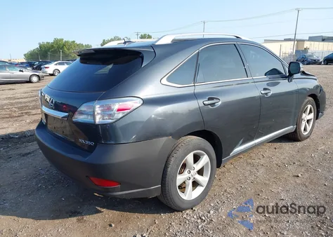 2010 Lexus Rx 350 z USA, uszkodzony, nr VIN 2T2BK1BA6AC016382